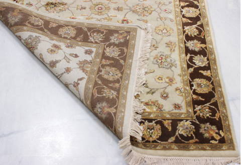 Jaipur White Hand Knotted 40 X 60 Area Rug 905-112188 Image 2