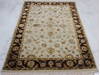 Jaipur White Hand Knotted 40 X 60  Area Rug 905-112188 Thumb 1