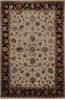 Jaipur White Hand Knotted 40 X 60 Area Rug 905-112188 Thumb 0
