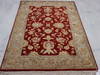 Jaipur Red Hand Knotted 40 X 61  Area Rug 905-112190 Thumb 1