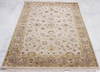 Jaipur Beige Hand Knotted 41 X 61  Area Rug 905-112191 Thumb 1