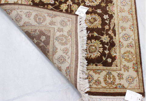 Jaipur Brown Hand Knotted 30 X 51 Area Rug 905-112205 Image 2