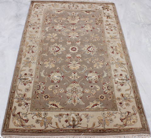 Jaipur Grey Hand Knotted 31 X 53 Area Rug 905-112219 Image 1