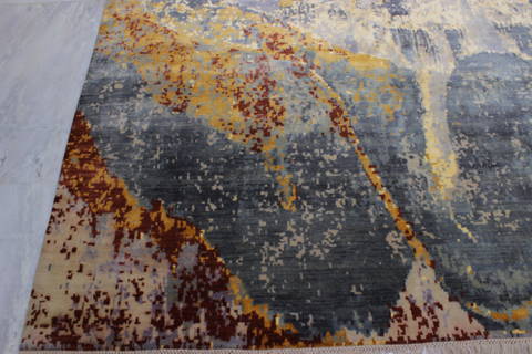 Jaipur Beige Hand Knotted 80 X 100 Area Rug 905-112229 Image 2