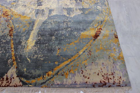 Jaipur Beige Hand Knotted 80 X 100 Area Rug 905-112229 Image 3