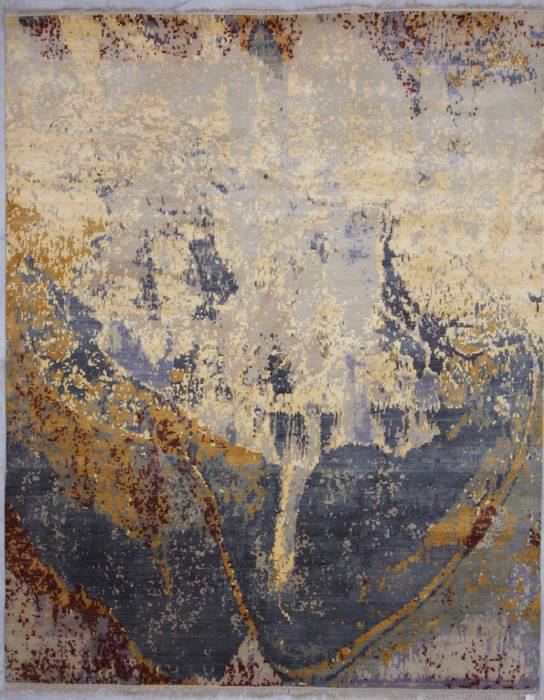 Jaipur Beige Hand Knotted 80 X 100 Area Rug 905-112229 Image 0