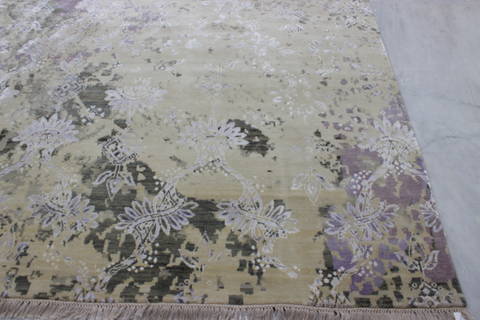 Jaipur Beige Hand Knotted 91 X 123 Area Rug 905-112230 Image 3