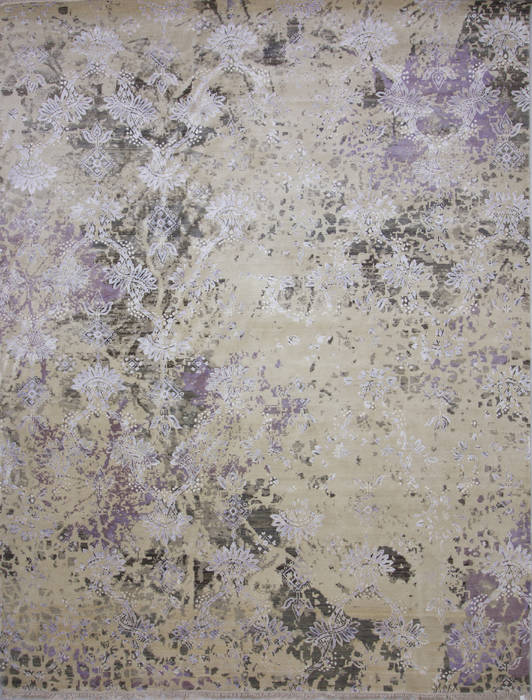 Jaipur Beige Hand Knotted 91 X 123 Area Rug 905-112230 Image 0