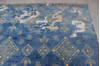 Modern Blue Hand Knotted 90 X 124 Area Rug 905-112233 Thumb 5