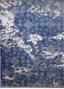 Modern Blue Hand Knotted 90 X 124 Area Rug 905-112233 Thumb 0