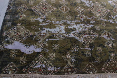 Jaipur Brown Hand Knotted 91 X 122 Area Rug 905-112236 Image 2