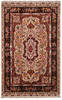 Tabriz Beige Hand Knotted 611 X 104  Area Rug 254-112237 Thumb 0