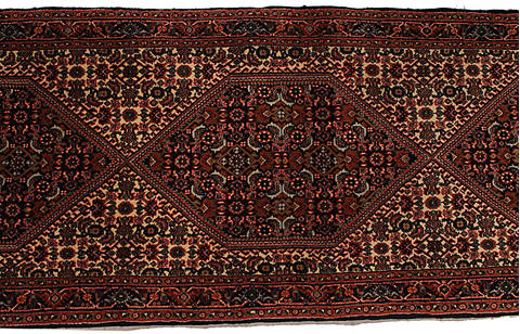 Bidjar Red Square Hand Knotted 68 X 68 Area Rug 254-112245 Image 2
