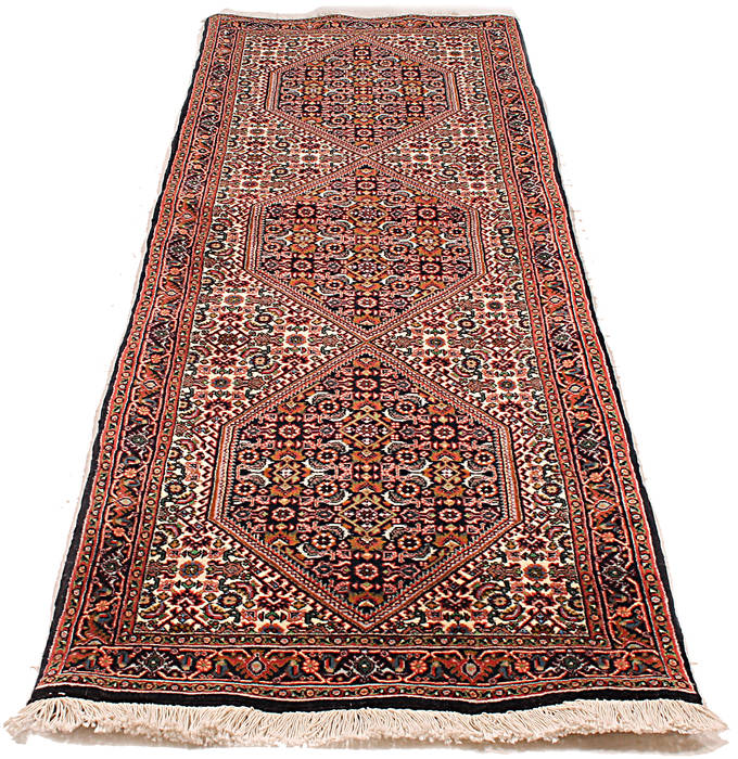 Bidjar Red Square Hand Knotted 68 X 68 Area Rug 254-112245 Image 3