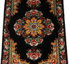 Qum Black Hand Knotted 20 X 30  Area Rug 254-112256 Thumb 3