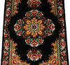 Qum Black Hand Knotted 20 X 30 Area Rug 254-112256 Thumb 3