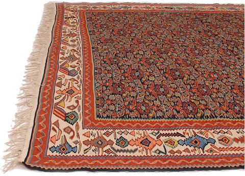 Kilim Red Flat Woven 48 X 75 Area Rug 254-112258 Image 4