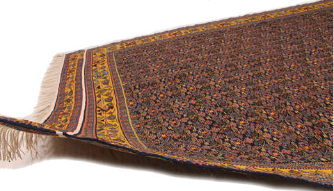 Kilim Multicolor Hand Knotted 411 X 78 Area Rug 254-112259 Image 3