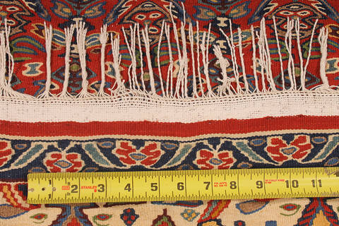 Kilim Red Flat Woven 57 X 710 Area Rug 254-112262 Image 1