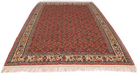 Kilim Red Flat Woven 57 X 710 Area Rug 254-112262 Image 5