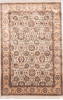 Jaipur Beige Hand Knotted 40 X 61  Area Rug 905-112263 Thumb 4