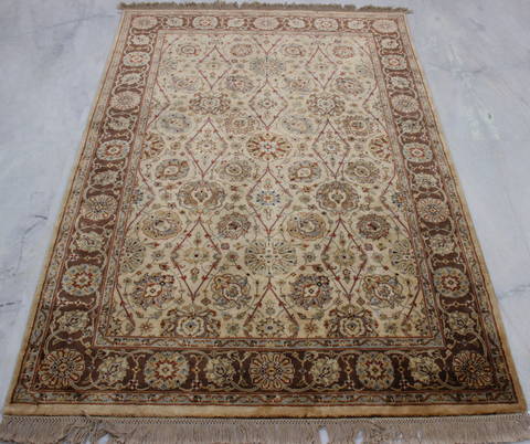 Jaipur Beige Hand Knotted 311 X 60 Area Rug 905-112265 Image 1
