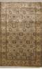 Jaipur Beige Hand Knotted 40 X 60  Area Rug 905-112268 Thumb 0