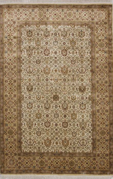 Jaipur White Hand Knotted 41 X 62 Area Rug 905-112270 Image 0