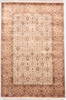 Jaipur White Hand Knotted 41 X 62  Area Rug 905-112270 Thumb 5