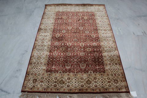 Jaipur Red Hand Knotted 311 X 511 Area Rug 905-112271 Image 1