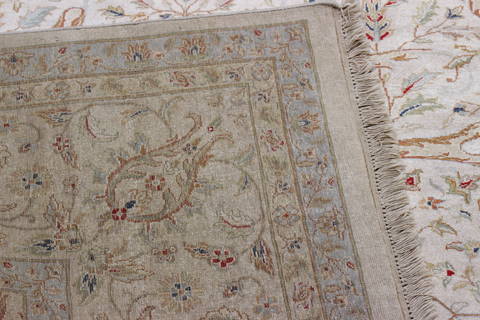 Jaipur Beige Hand Knotted 91 X 121 Area Rug 905-112273 Image 7