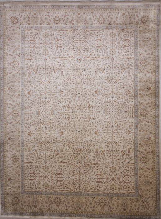 Jaipur Beige Hand Knotted 91 X 121 Area Rug 905-112273 Image 0