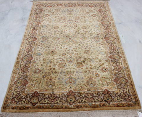 Jaipur Yellow Hand Knotted 311 X 62 Area Rug 905-112275 Image 1