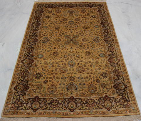 Jaipur Yellow Hand Knotted 311 X 62 Area Rug 905-112275 Image 2