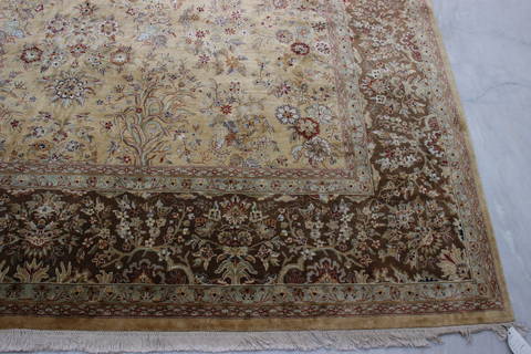 Jaipur Yellow Hand Knotted 811 X 123 Area Rug 905-112277 Image 3