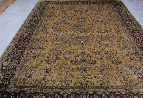 Jaipur Yellow Hand Knotted 811 X 123 Area Rug 905-112277 Image 8