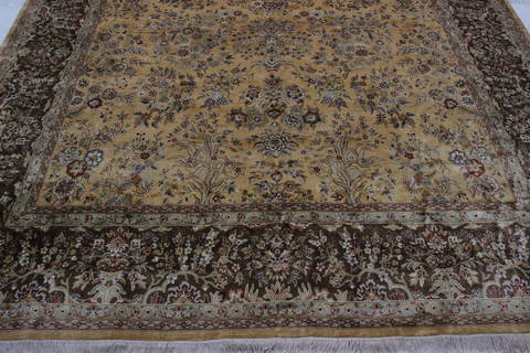 Jaipur Yellow Hand Knotted 811 X 123 Area Rug 905-112277 Image 9