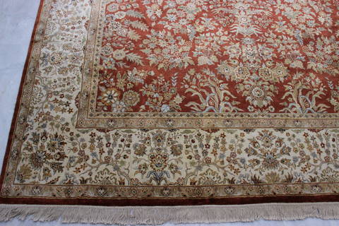 Jaipur Red Hand Knotted 711 X 101 Area Rug 905-112278 Image 2