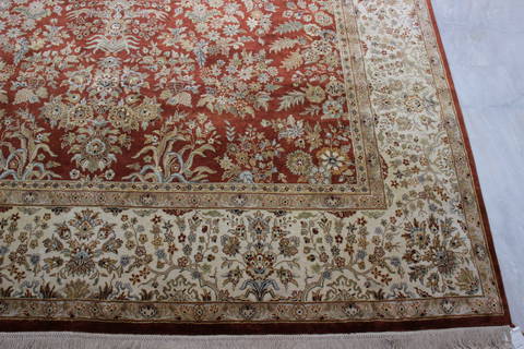 Jaipur Red Hand Knotted 711 X 101 Area Rug 905-112278 Image 3