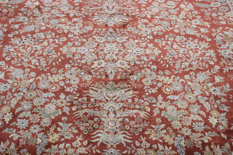 Jaipur Red Hand Knotted 711 X 101 Area Rug 905-112278 Image 6
