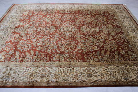 Jaipur Red Hand Knotted 711 X 101 Area Rug 905-112278 Image 7