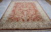 Jaipur Red Hand Knotted 711 X 101  Area Rug 905-112278 Thumb 1