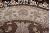 Jaipur Brown Round Hand Knotted 42 X 42 Area Rug 905-112281 Thumb 3