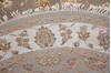 Jaipur Green Round Hand Knotted 51 X 53 Area Rug 905-112287 Thumb 3