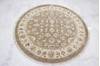 Jaipur Brown Round Hand Knotted 51 X 51  Area Rug 905-112295 Thumb 1