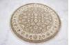 Jaipur Brown Round Hand Knotted 51 X 51 Area Rug 905-112295 Thumb 1