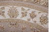 Jaipur Brown Round Hand Knotted 51 X 51 Area Rug 905-112295 Thumb 3