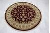 Jaipur Red Round Hand Knotted 50 X 51  Area Rug 905-112297 Thumb 2