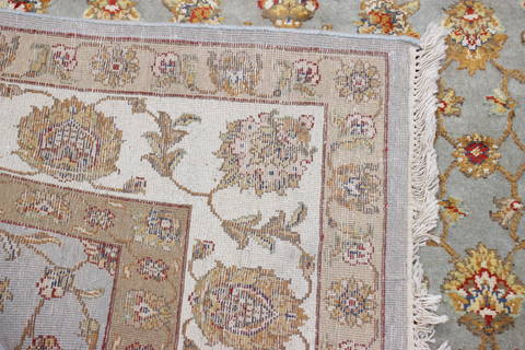 Jaipur Blue Hand Knotted 50 X 73 Area Rug 905-112303 Image 3