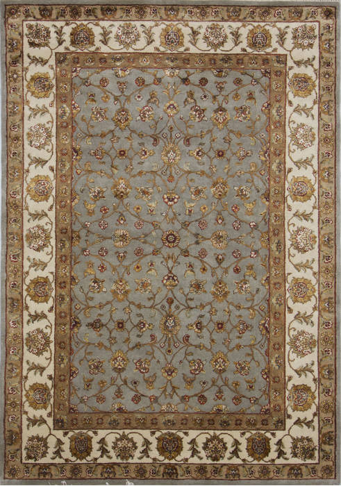 Jaipur Blue Hand Knotted 50 X 73 Area Rug 905-112303 Image 0